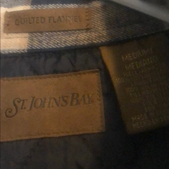 St. John’s Bay Lined Flannel Jacket - Picture 3 of 3